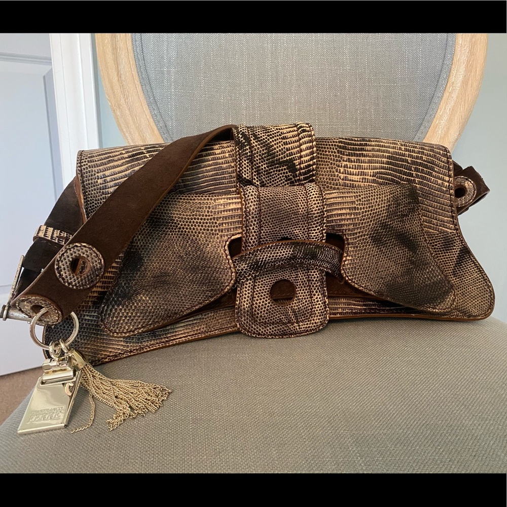Gianfranco Ferre Snake Leather Bag